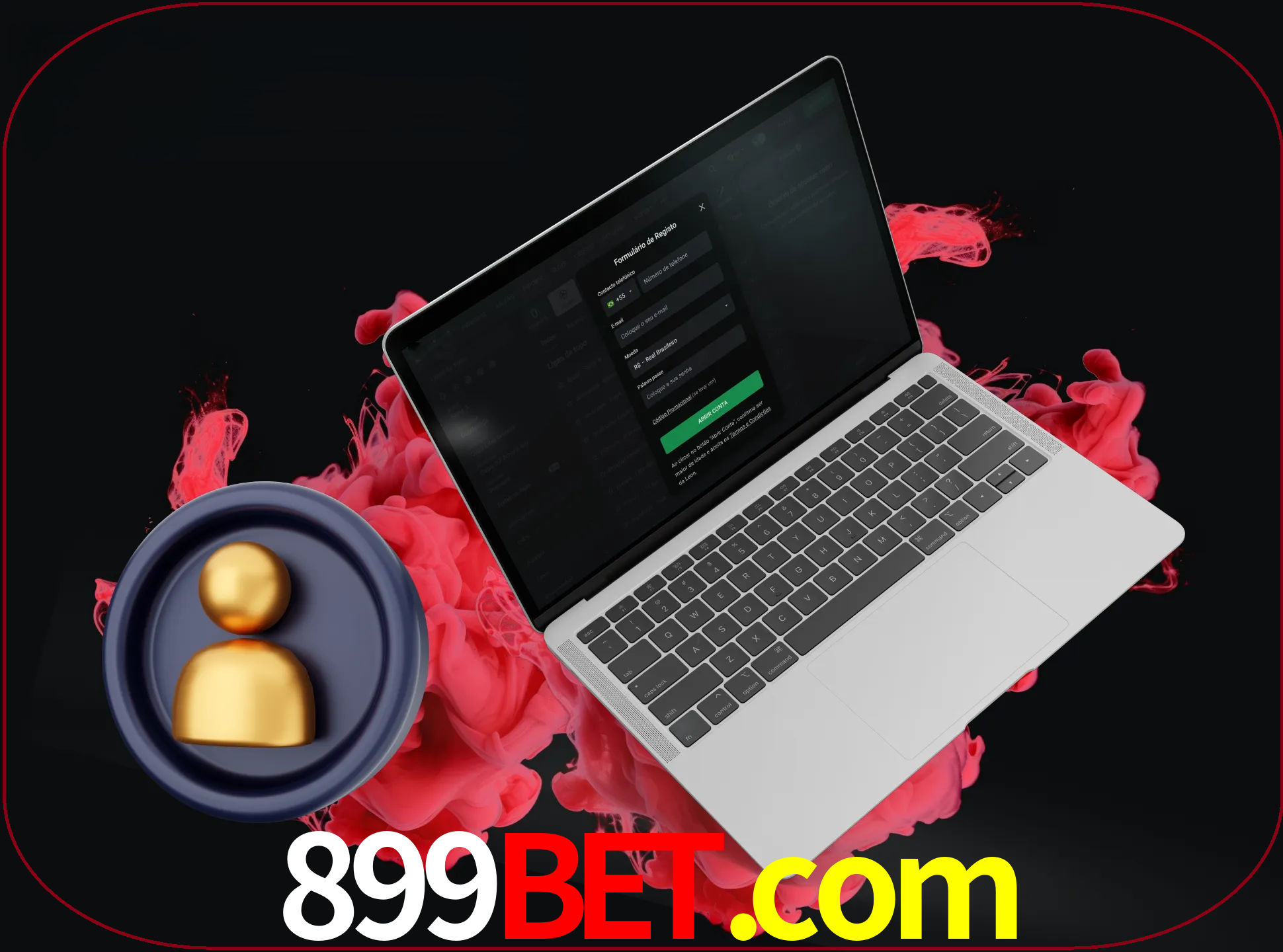 No cabeçalho do site 899bet, clique no botão que o levará a um formulário especial onde terá de introduzir as suas informações actuais.